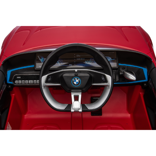 Masinuta electrica BMW I4, 12V7Ah, motor 390Wx2, roți EVA