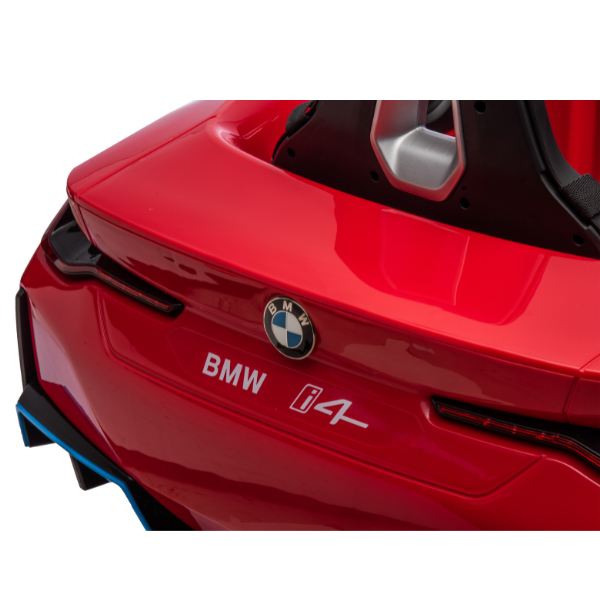 Masinuta electrica BMW I4, 12V7Ah, motor 390Wx2, roți EVA