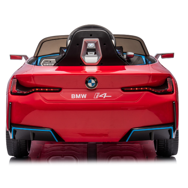 Masinuta electrica BMW I4, 12V7Ah, motor 390Wx2, roți EVA