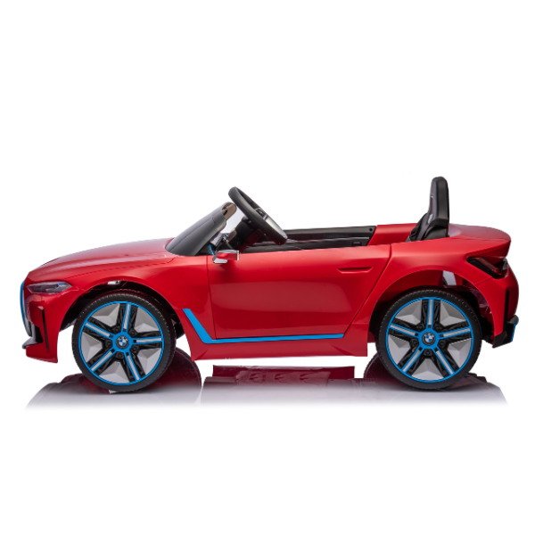 Masinuta electrica BMW I4, 12V7Ah, motor 390Wx2, roți EVA