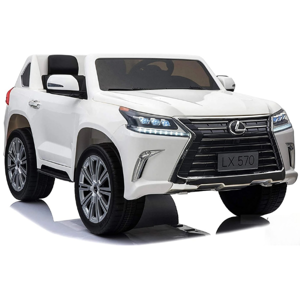 Masinuta electrica LEXUS LX570, 12V7AH, motor 35Wx2, roți EVA, scaune din piele