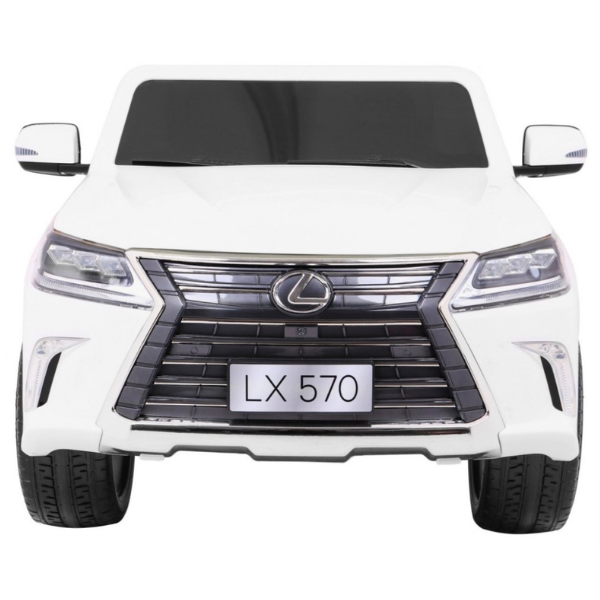 Masinuta electrica LEXUS LX570, 12V7AH, motor 35Wx2, roți EVA, scaune din piele