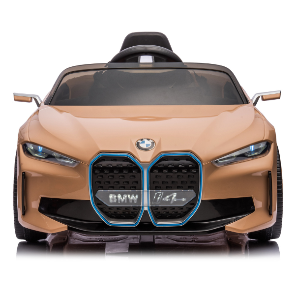 Masinuta electrica BMW I4, 12V7Ah, motor 390Wx2, roți EVA