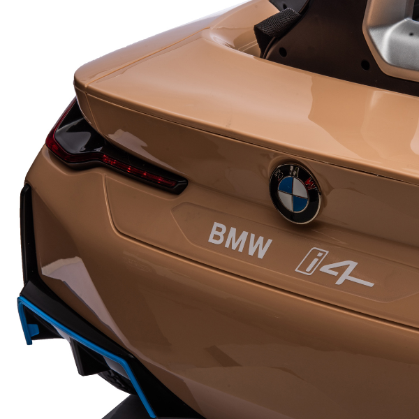 Masinuta electrica BMW I4, 12V7Ah, motor 390Wx2, roți EVA