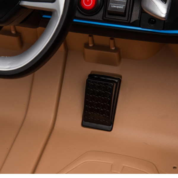 Masinuta electrica BMW I4, 12V7Ah, motor 390Wx2, roți EVA
