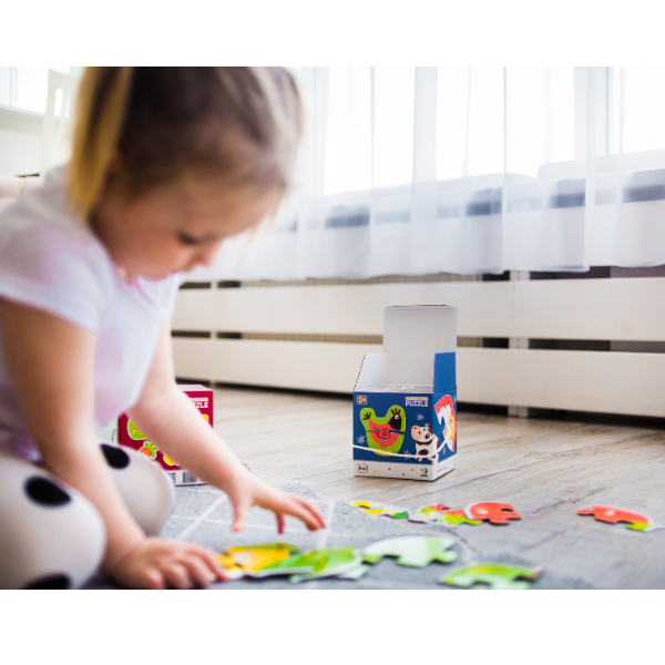 Puzzle 6 in 1 „Animale domestice”
