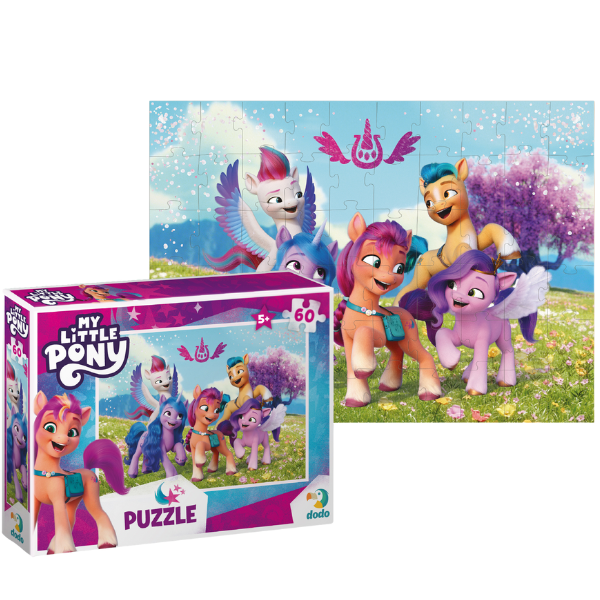 Puzzle „Aventuri în Maretim Bay”, seria My Little Pony, 60 elem.