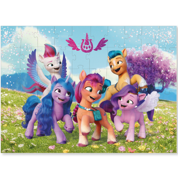 Puzzle „Aventuri în Maretim Bay”, seria My Little Pony, 60 elem.