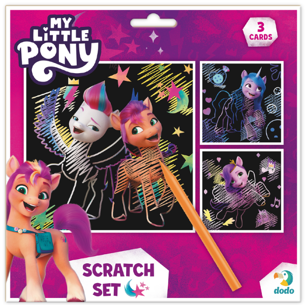 Set de gravuri „Generația nouă”, seria My little pony