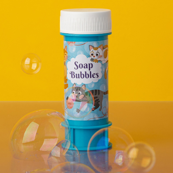 Baloane de săpun „Pisoiași”, 60 ml