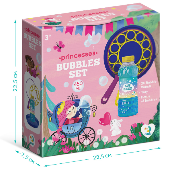Set baloane de săpun „Princese”, 450 ml