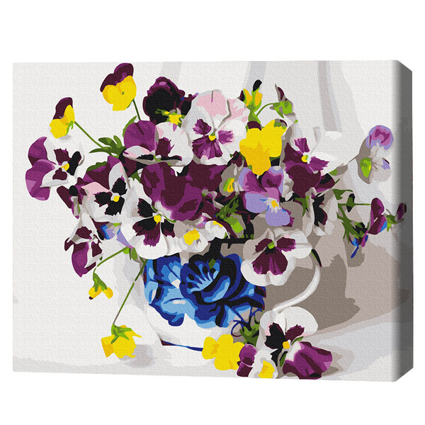 Cumpara  Creativitate/Logică - Pictură pe numere 40*50 cm (în cutie) – Viole..
