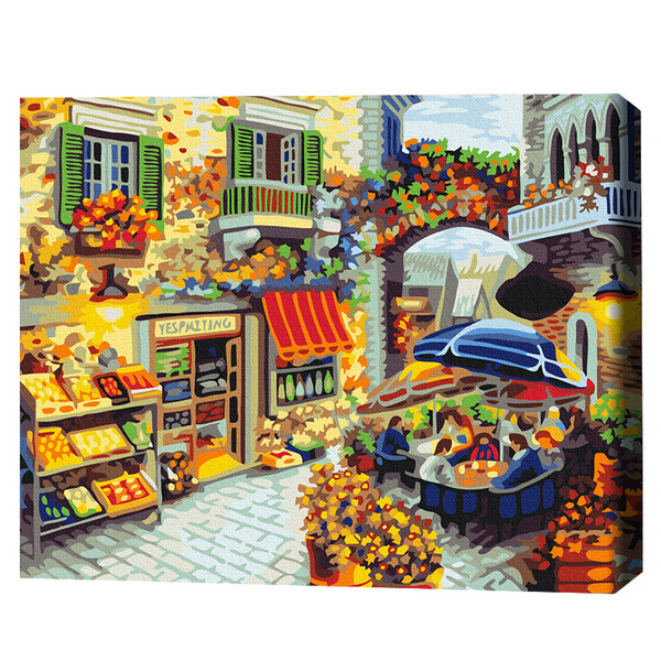 Cumpara  Picturi prin numere - Pictură pe numere 40*50 cm (în cutie) – Resta..