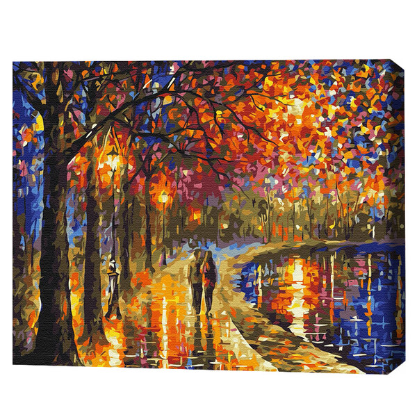 Cumpara  Picturi prin numere - Pictură pe numere 40*50 cm (în cutie) – Plimb..