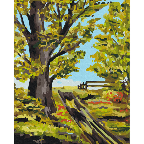 Pictură pe numere 40*50 cm (în cutie) – Stejar bătrân