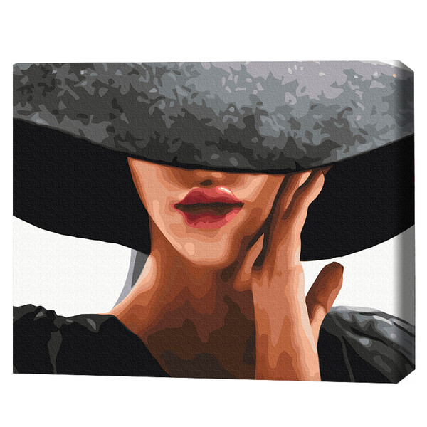 Cumpara  Creativitate/Logică - Pictură pe numere 40*50 cm (în cutie) – Doamn..