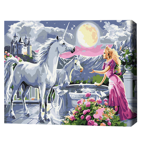 Cumpara  Creativitate/Logică - Pictură pe numere 40*50 cm (în cutie) – Prinț..