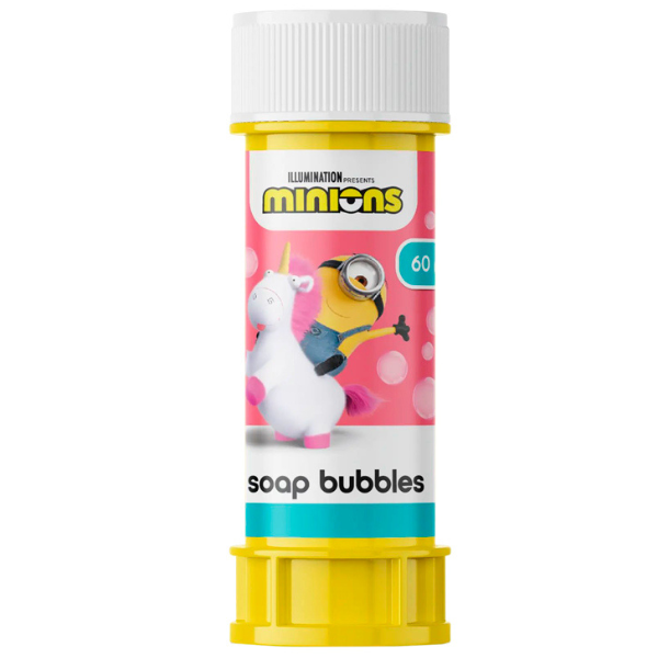 Baloane de săpun „Minions”, 60 ml, în asortiment