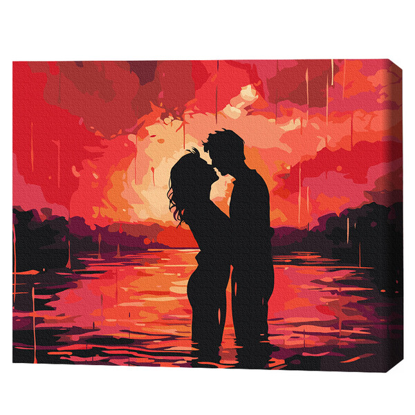 Cumpara  Creativitate/Logică - Pictură pe numere 40*50 cm (în cutie) – Nuanț..