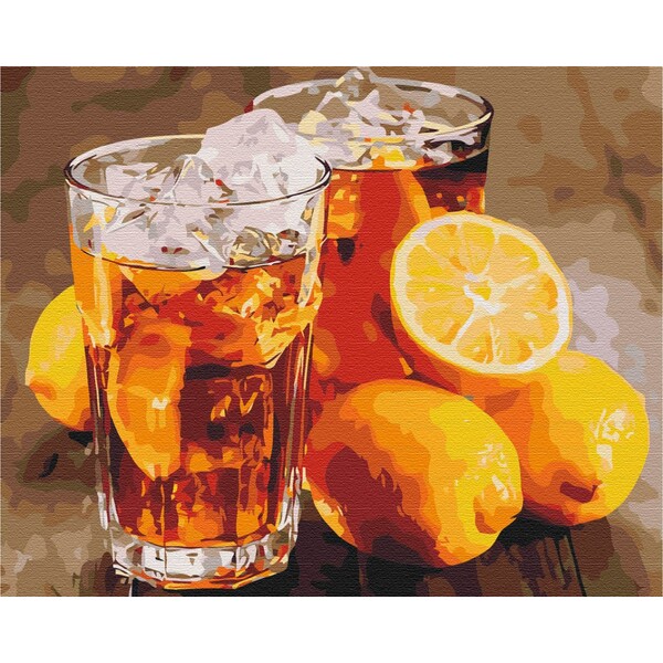 Pictură pe numere 40*50 cm (în cutie) – Limonadă proaspătă