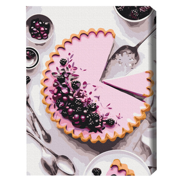 Cumpara  Picturi prin numere - Pictură pe numere 40*50 cm (în cutie) – Chec ..