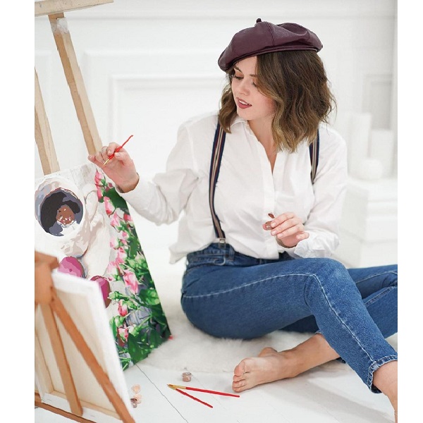 Pictură pe numere 40*50 cm (în cutie) – O poveste dulce