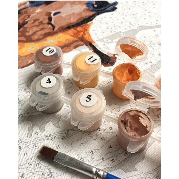 Pictură pe numere 40×50 cm (fără cutie)  –  Plimbare în Savannah