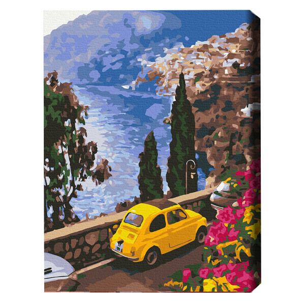 Cumpara  Picturi prin numere - Pictură pe numere 40×50 cm (fără cutie)  –  P..