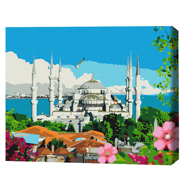 Cumpara  Picturi prin numere - Pictură pe numere 40×50 cm (fără cutie)  –  I..