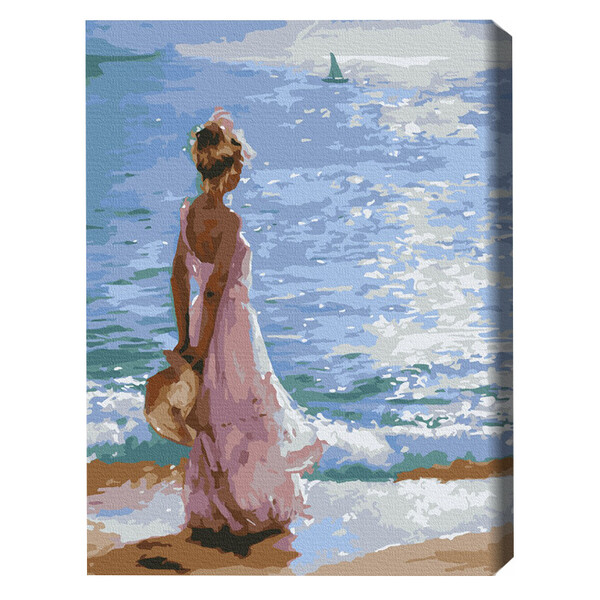 Cumpara  Picturi prin numere - Pictură pe numere 40×50 cm (fără cutie)  –  M..