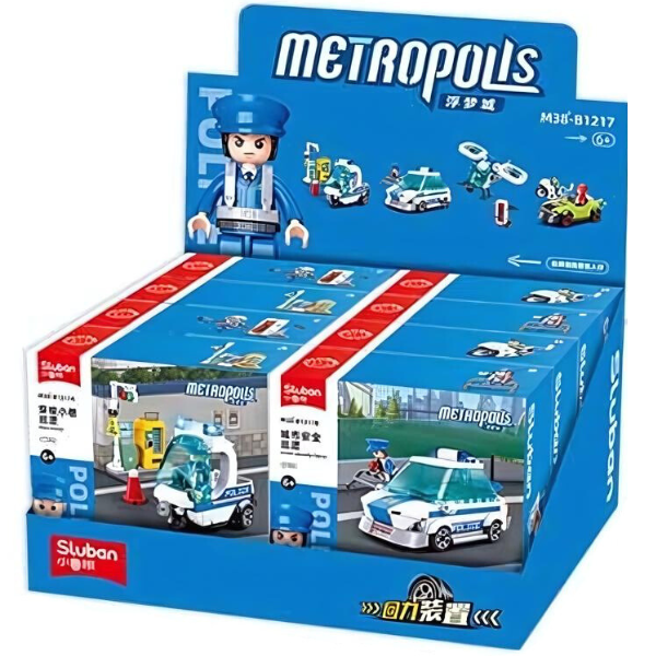 Cumpara  Constructori - Set de construcție ”Poliția de patrulare”, 4 ..