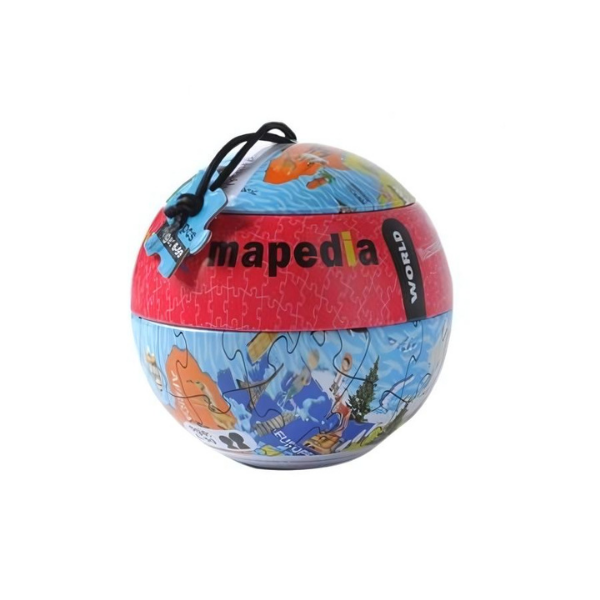 Puzzle „Harta lumii Mapedia”