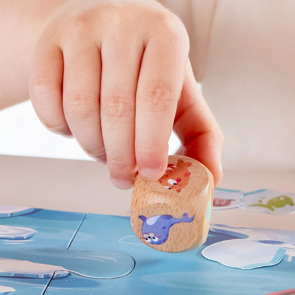 Joc de societate puzzle „Ursuleț polar”