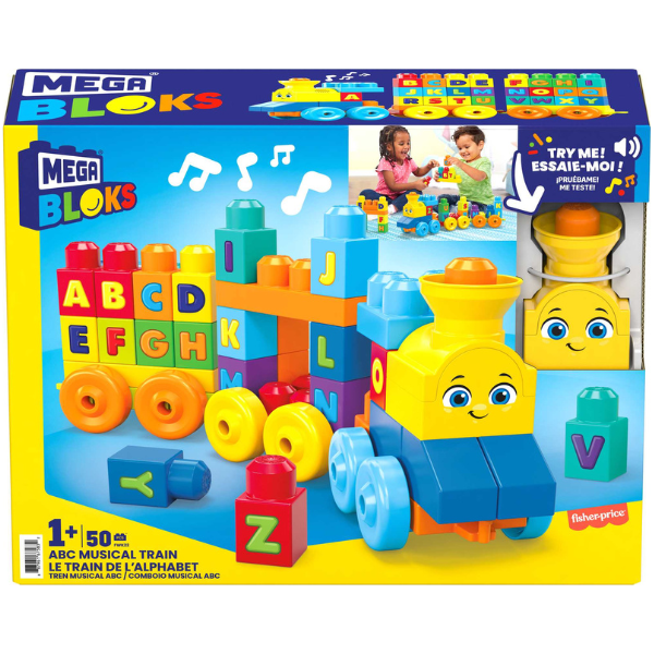 Constructor „Mega Bloks, Trenuleț muzical”