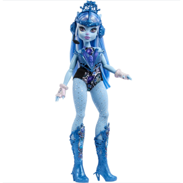 Set de joc Monster High „Abbey Bominable cu șifonier”, cu accesorii
