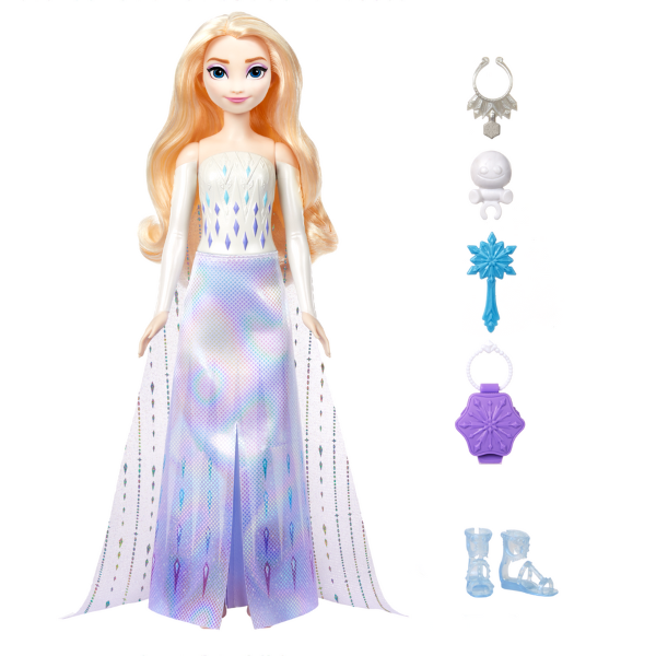 Кукла Barbie Spin Reveal “Снежная Королева Эльза”
