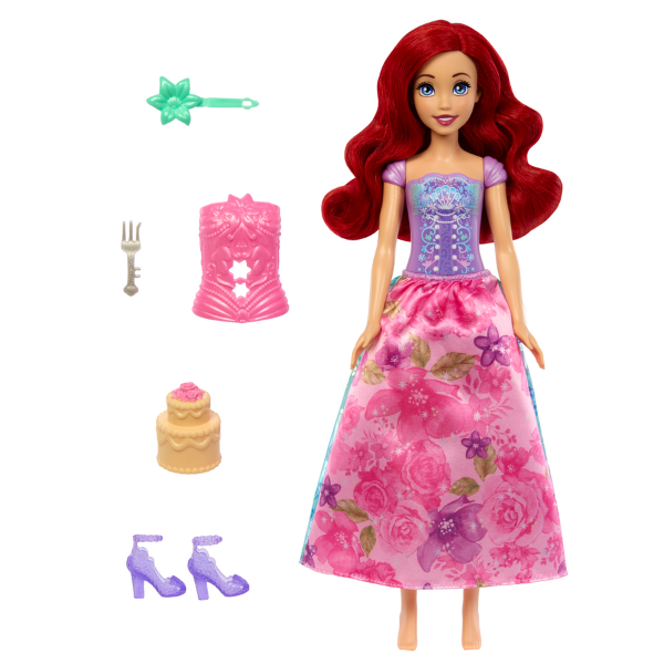 Papușa Barbie Spin Reveal „Mica sirena Ariel”