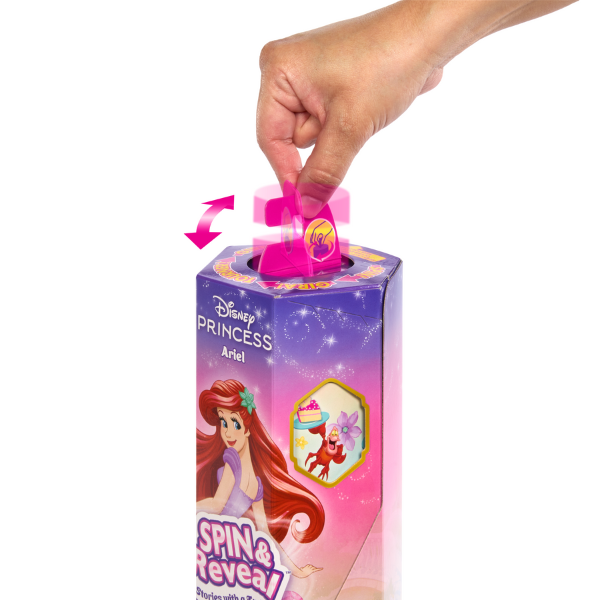 Papușa Barbie Spin Reveal „Mica sirena Ariel”