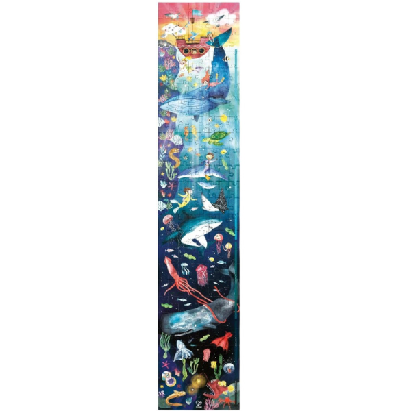 Puzzle 1,5 m „Viața în ocean”, 200 elem.