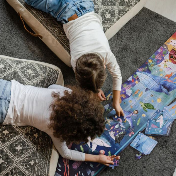 Puzzle 1,5 m „Viața în ocean”, 200 elem.