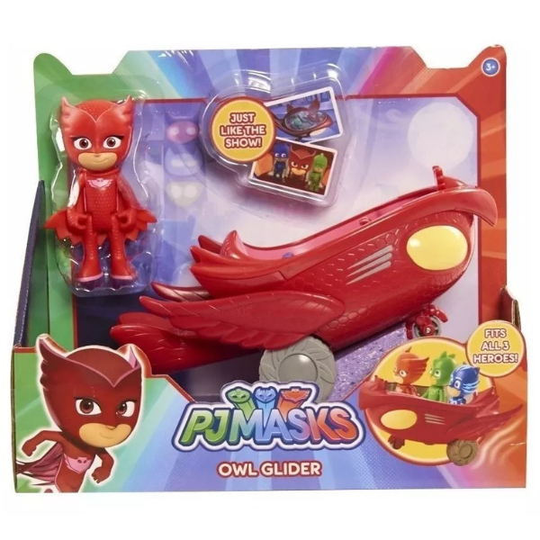 Set de figurine „Mini planor și Bufnița”