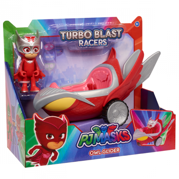 Set de figurine „Bufni planor Turbo”