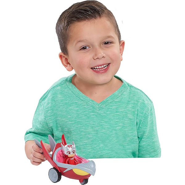 Set de figurine „Bufni planor Turbo”