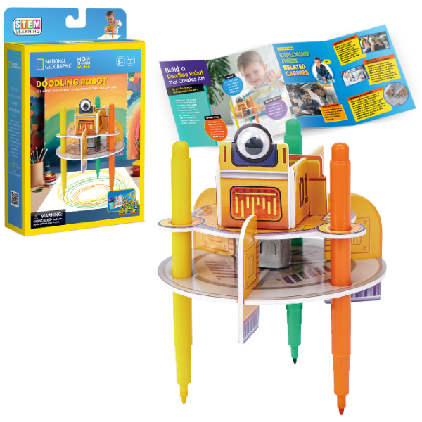 Cumpara  Puzzle-uri 3D - 3D puzzle „Robot de desenat”..