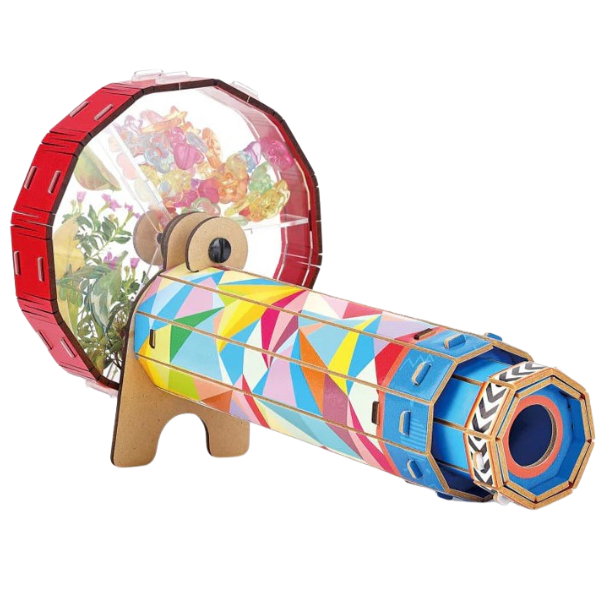3D puzzle „Caleidoscop”, 64 elemente