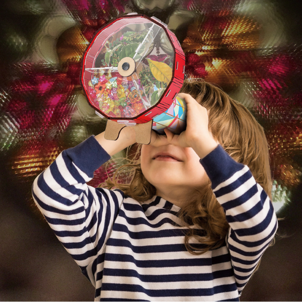 3D puzzle „Caleidoscop”, 64 elemente