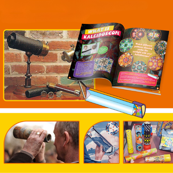 3D puzzle „Caleidoscop”, 64 elemente