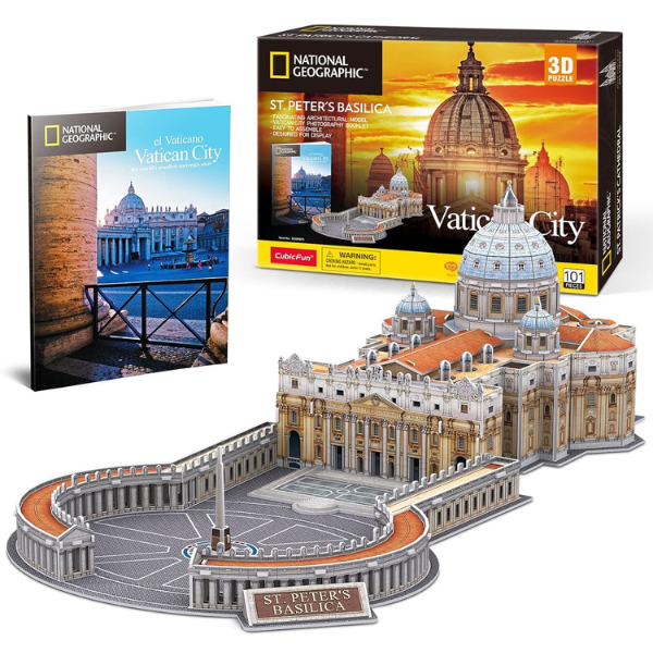 Cumpara  Puzzle-uri 3D - 3D puzzle “Catedrala Sfântul Petru”, 101 elem..