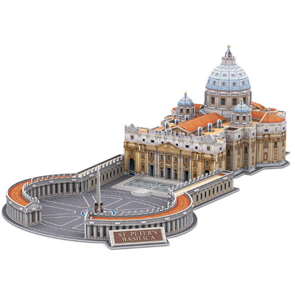 3D puzzle “Catedrala Sfântul Petru”, 101 elemente