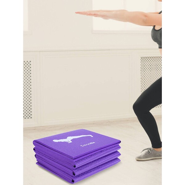 Covoraș pilates pliabil 6 mm. 60*170 cm, în geantă